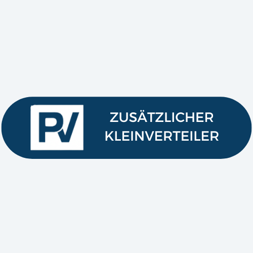 Zusätzlicher Kleinverteiler Photovoltaikanlage