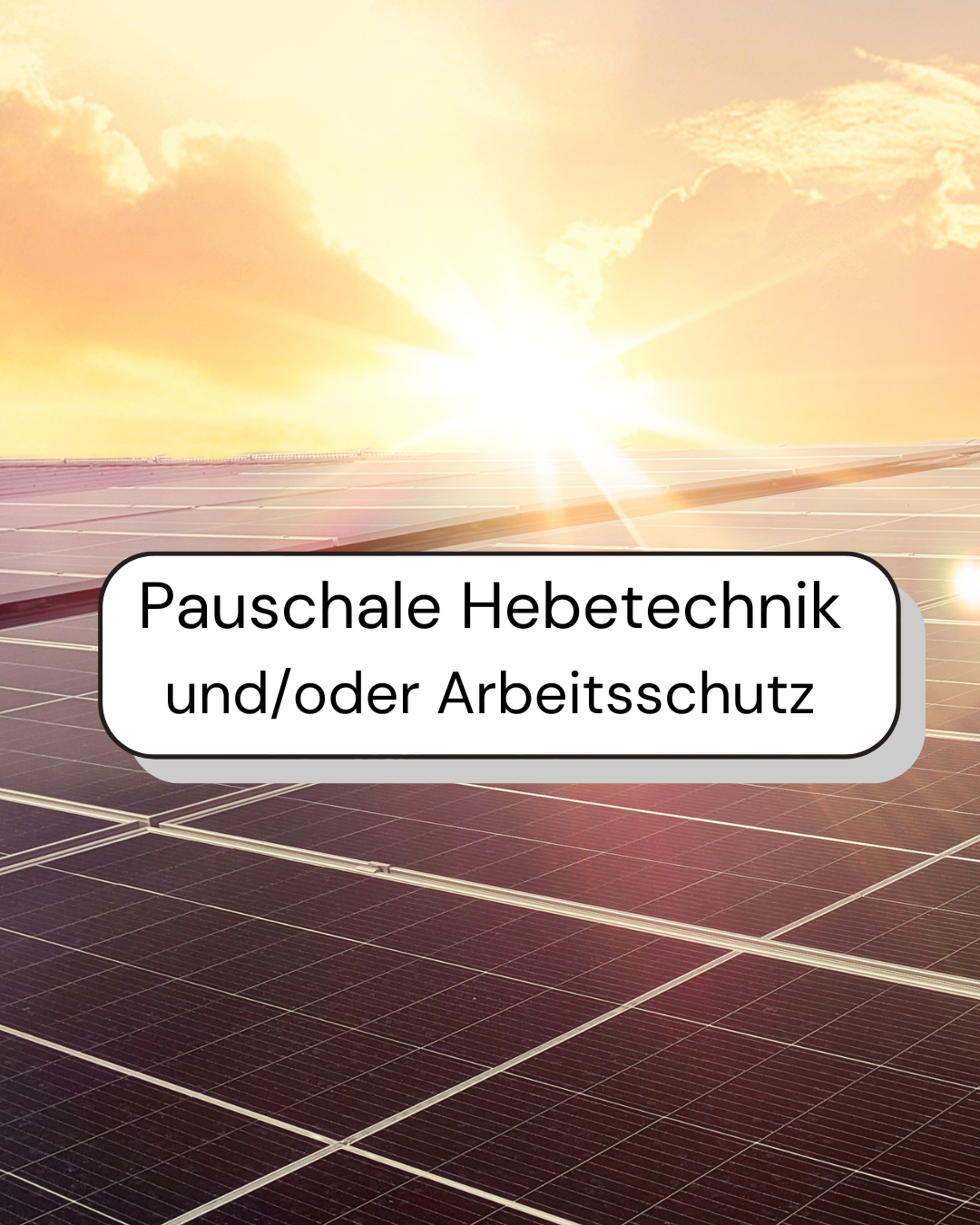 PVAnlagekaufen.com HE-ABS-PA 0kW Pauschale Hebetechnik Arbeitsschutz