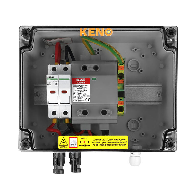 KENO AV-150 DC Anschlussbox mit Typ 1+2 Überspannungsschutz | kaufen