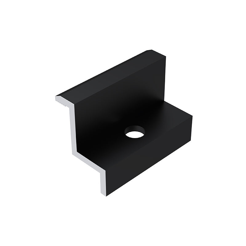 KENO K-06-35-ACZ Endklemme 35mm schwarz anodisiert PV-Montagesystem