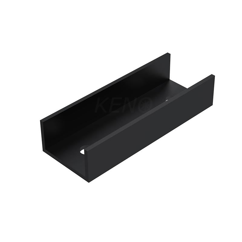 KENO K-02-CZ Aluminium Profilverbinder schwarz