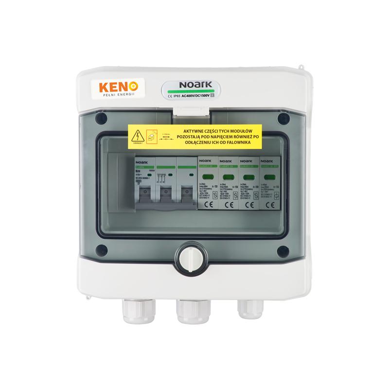 KENO SH-86 3-phasig AC-Anschlusskasten mit Ueberspannungsschutz