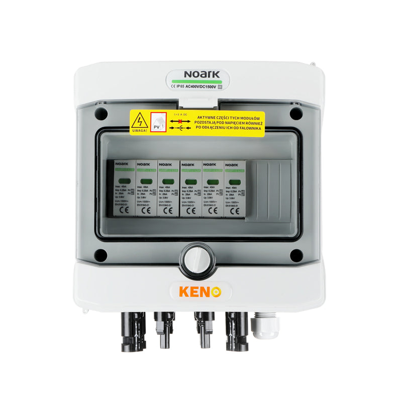 KENO SHN-6 DC Anschlussbox IP65 Ueberspannungsschutz