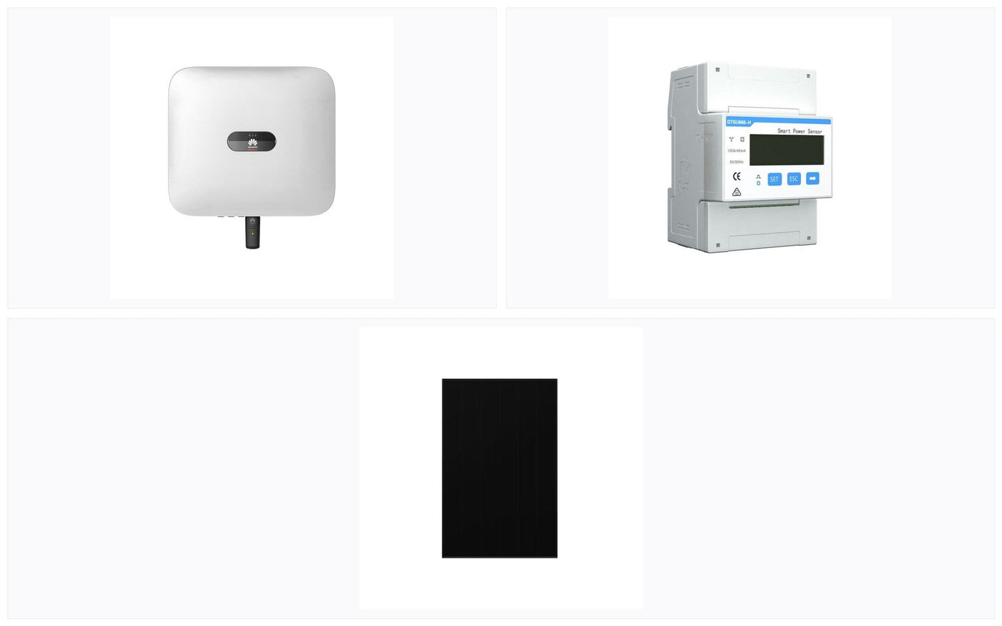 HUAWEI Starter-Set ~5 kWp | PV-Module + Hybrid-Wechselrichter | Wechselrichter Solarmodul | kaufen