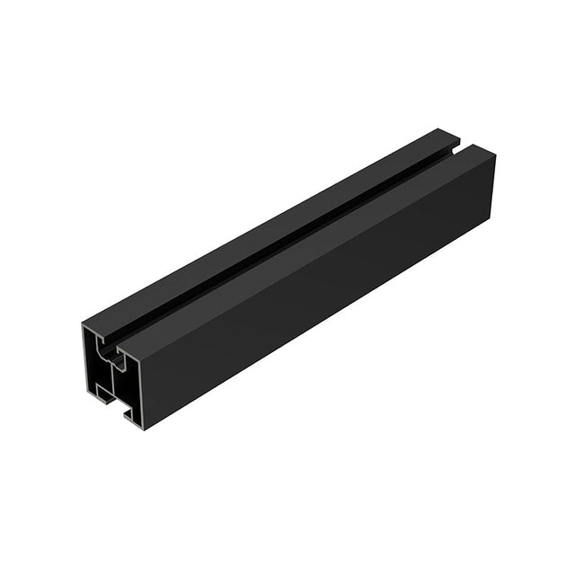 KENO K-01-2400-CZ Aluminiumprofil 2400mm schwarz | Montagesystem | kaufen