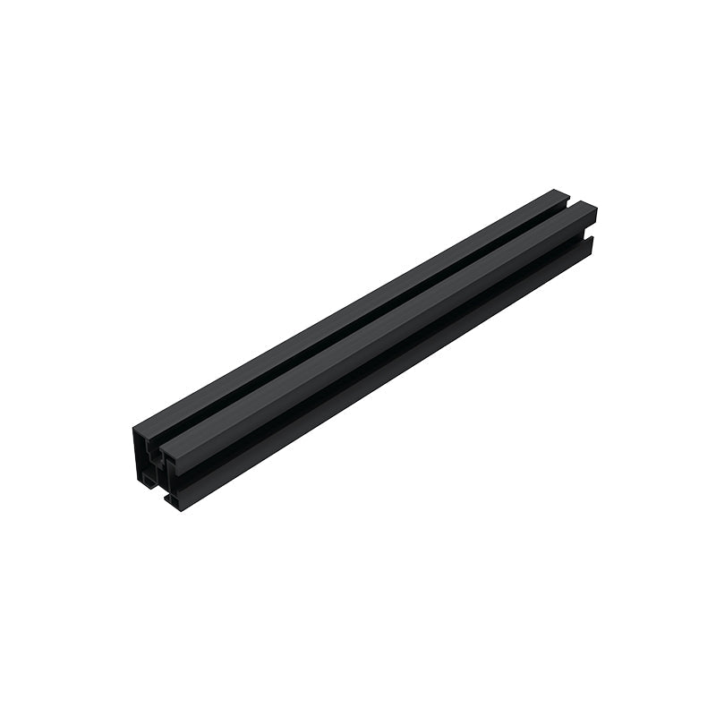 KENO K-59-2220-CZ Aluminiumprofil 222cm Klick Schwarz