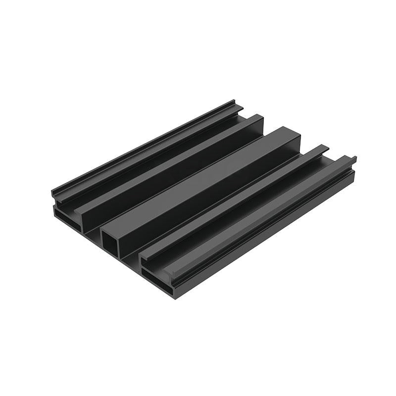 KENO K-66-2-CZ Aluminiumprofil Querschiene 1000mm Schwarz