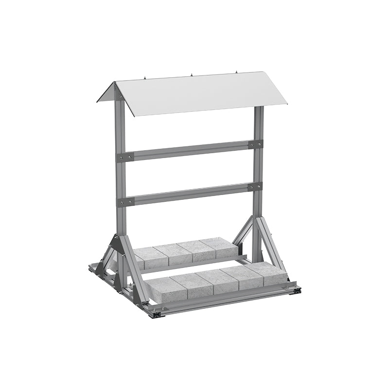 KENO L-06 Aluminium Endklemme 30-38mm Montagesystem