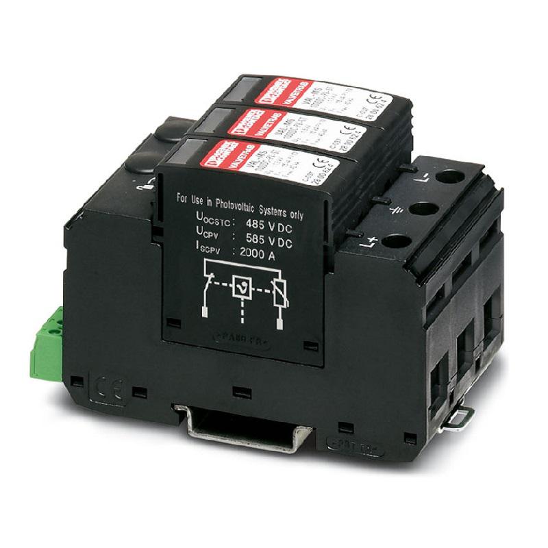 Phoenix Contact 1099593 DC 1000V Ueberspannungsableiter T1/T2 PV VAL-MS DC-PC/2+V