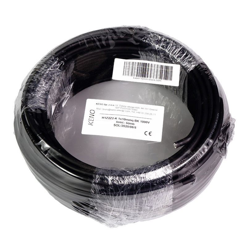 KENO PV-Kabel 10mm² Schwarz 50m | Solarmodul | kaufen