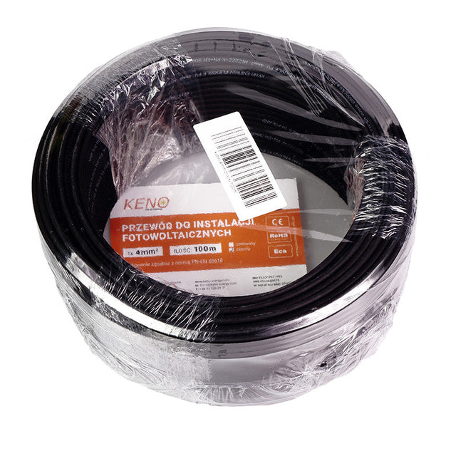 KENO PV-Kabel 4mm² Schwarz 100m | Solarmodul | kaufen