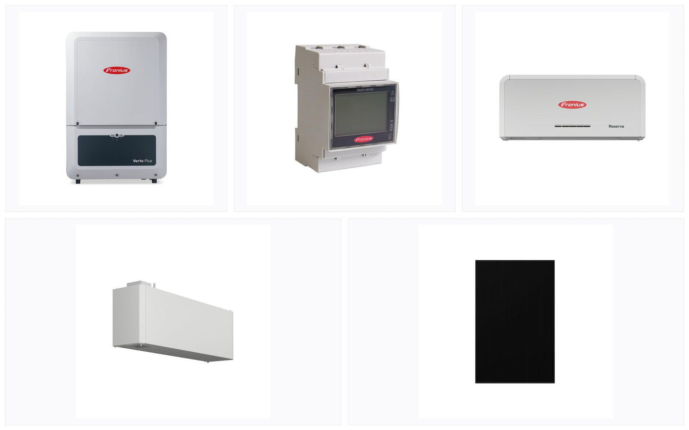 Fronius Reserva Set ~15 kWp | PV + Verto Plus 15 kW + 9,5 kWh Reserva Speicher + Smart Meter | Stromspeicher Smart Meter | kaufen