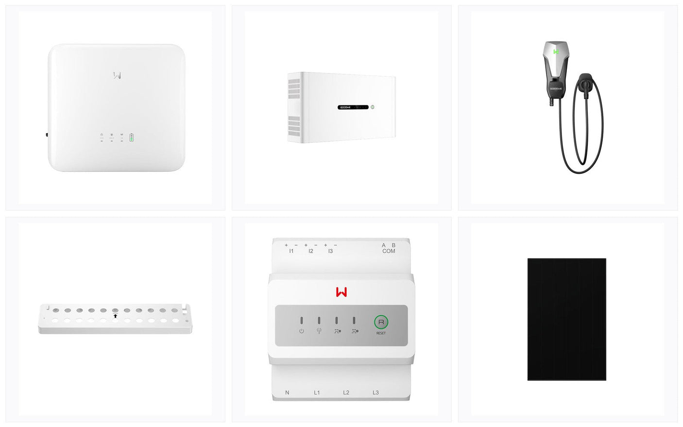 GoodWe Profi-Set 11 kW ~15 kWp | PV + 15 kW + 10 kWh Speicher + 11 kW Wallbox | Stromspeicher Wallbox | kaufen
